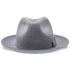 Journey - Walrus Hats Navy Wool Felt Fedora Crushable Hat - H7009